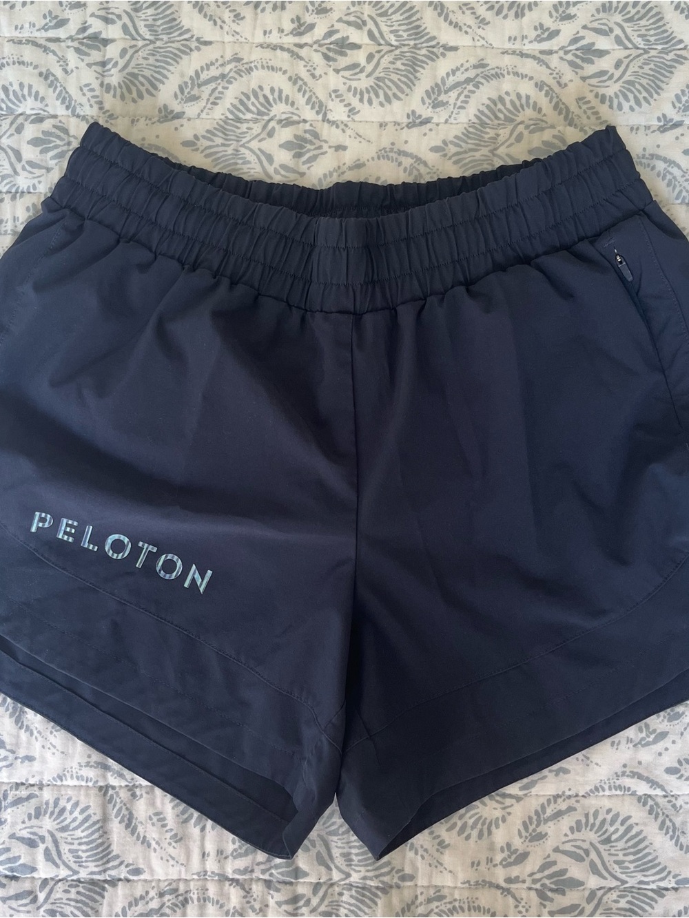 Peloton Women's Dark Navy Athletic Training Shorts
